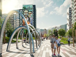 Продается 2-комнатная квартира ЖК 5 элемент Аске, лит 5-10 стр.1, сек.1,2,3, 55 м², 7243335 рублей