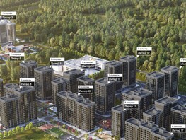 Продается 3-комнатная квартира ЖК Долина, Литер 2, 74.67  м², 9259080 рублей