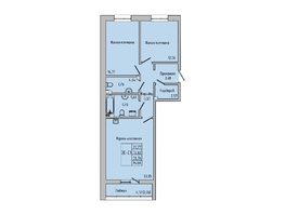 Продается 3-комнатная квартира ЖК Луна, 73.92  м², 8221979 рублей