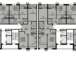Продается 1-комнатная квартира ЖК Звезды, литер 10, 40 м², 5160000 рублей