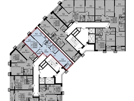 Продается 2-комнатная квартира ЖК Звезды, литер 10, 64.4 м², 7665000 рублей