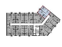 Продается 1-комнатная квартира ЖК Звезды, литер 11, 38.1 м², 5031000 рублей