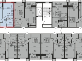 Продается 1-комнатная квартира ЖК Звезды, литер 9, 37.4  м², 4938000 рублей