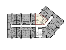 Продается Студия ЖК Звезды, литер 11, 40.3  м&sup2;, 5483000 рублей