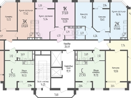 Продается 1-комнатная квартира ЖК Портрет 2, 37.69  м&sup2;, 6040000 рублей