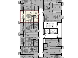 Продается Студия ЖК Звезды, литер 11, 25.6  м&sup2;, 4050000 рублей
