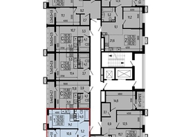 Продается 1-комнатная квартира ЖК Звезды, литер 11, 38.1  м&sup2;, 7317000 рублей