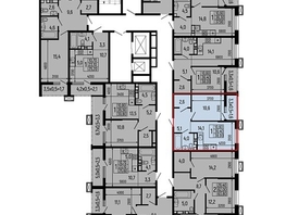 Продается 1-комнатная квартира ЖК Звезды, литер 11, 38  м&sup2;, 5510000 рублей