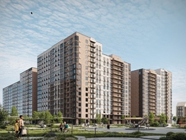 Продается 2-комнатная квартира ЖК Горные высоты, литер 4.4, 62.78  м&sup2;, 7533600 рублей