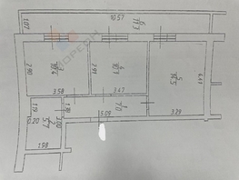 Продается 2-комнатная квартира Бжегокайская ул, 47.7  м², 4900000 рублей