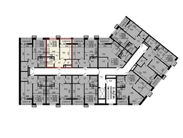 Продается 1-комнатная квартира ЖК Звезды, литер 11, 36.8  м², 4674000 рублей