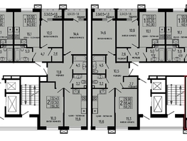 Продается Студия ЖК Звезды, литер 10, 26  м², 3588000 рублей