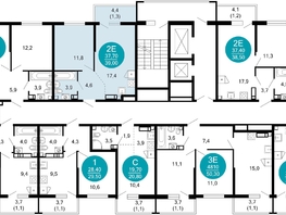 Продается 1-комнатная квартира ЖК Лестория, дом 1, 39 м², 21309600 рублей