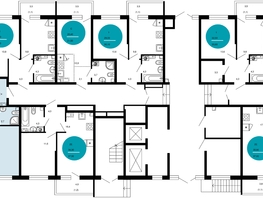 Продается 2-комнатная квартира ЖК Флора, 4 этап, 61.6  м², 22416240 рублей