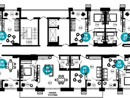 Продается 2-комнатная квартира АО Нескучный сад, корпус 1, 37.6  м², 30095040 рублей