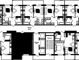 Продается 1-комнатная квартира ЖК Отражение, 2 очередь литера 3, 40.6  м², 7259280 рублей