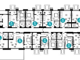 Продается 3-комнатная квартира АО Нескучный сад, корпус 1, 60.3  м², 62392410 рублей