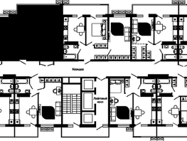 Продается 2-комнатная квартира ЖК Отражение, 2 очередь литера 4, 59.1  м², 7816500 рублей