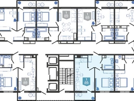 Продается 1-комнатная квартира ЖК Облака-3, дом 1, 40.4 м², 8150700 рублей