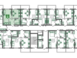 Продается 1-комнатная квартира ЖК Флора, 3 этап литера 4, 33.6  м², 15005100 рублей