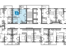Продается 1-комнатная квартира ЖК Облака-2, блок секция 1-3, 36.8  м², 8685110 рублей