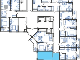 Продается 2-комнатная квартира ЖК Облака-3, дом 1, 60.2 м², 10330320 рублей
