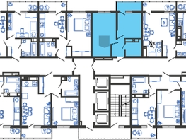 Продается 1-комнатная квартира ЖК Облака-3, дом 1, 32.9  м&sup2;, 8702149 рублей