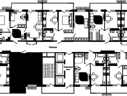 Продается 1-комнатная квартира ЖК Отражение, 2 очередь литера 4, 41.5  м², 6133700 рублей