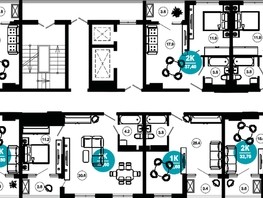 Продается 1-комнатная квартира АО Нескучный сад, корпус 1, 32.6  м², 32753220 рублей