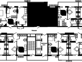 Продается 2-комнатная квартира ЖК Отражение, 2 очередь литера 4, 56.4 м², 6819900 рублей