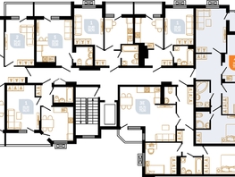 Продается 3-комнатная квартира Южане, 74.15  м², 8527250 рублей