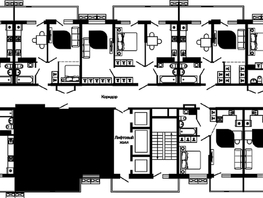 Продается 2-комнатная квартира ЖК Отражение, 2 очередь литера 4, 57.2  м&sup2;, 6925326 рублей