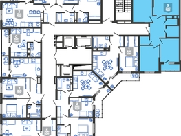Продается 3-комнатная квартира ЖК Облака-3, дом 1, 72.5 м², 11992950 рублей