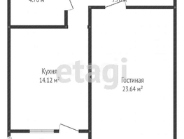 Продается 1-комнатная квартира Шоссе Нефтяников ул, 50  м², 8000000 рублей