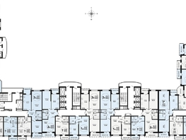 Продается 2-комнатная квартира ЖК Гулливер, литера 1, 57.57  м², 7528400 рублей