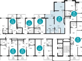 Продается 2-комнатная квартира ЖК Лестория, дом 3, 58.4 м², 25637600 рублей