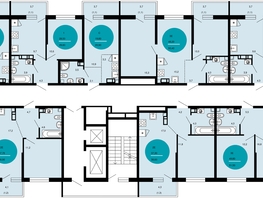 Продается 2-комнатная квартира ЖК Флора, 4 этап, 51.5  м², 19415500 рублей