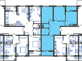 Продается 3-комнатная квартира ЖК Облака-3, дом 1, 68.5  м², 11795700 рублей