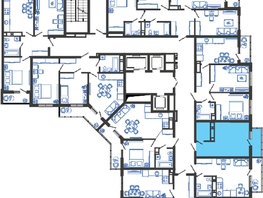Продается Студия ЖК Облака-3, дом 1, 23.4  м², 6502860 рублей