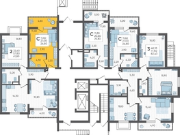 Продается Студия ЖК Горный квартал, литера 1, 26.8  м², 8943160 рублей