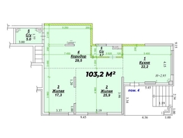 Продается 2-комнатная квартира Ленина ул, 103.2  м², 12380000 рублей