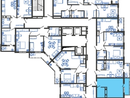 Продается Студия ЖК Облака-3, дом 1, 26.2  м², 6542140 рублей