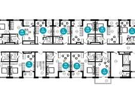 Продается 1-комнатная квартира ЖК Нескучный сад, корпус 2, 37.3  м², 41179200 рублей