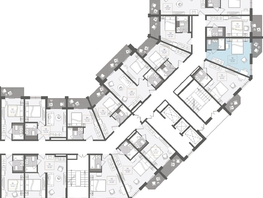 Продается 1-комнатная квартира ЖК Нескучный сад, корпус 2, 30.4 м², 36100340 рублей