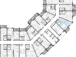 Продается 1-комнатная квартира ЖК Нескучный сад, корпус 2, 30 м², 35627300 рублей
