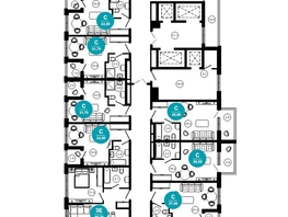 Продается 1-комнатная квартира ЖК Нескучный сад, корпус 2, 24.5  м², 31225250 рублей