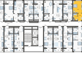 Продается 2-комнатная квартира ЖК Кислород, корпус 11, 48.52  м², 17908732 рублей