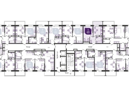 Продается 1-комнатная квартира ЖК Улыбка, литера 1, 31.7  м², 5975450 рублей