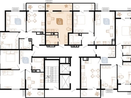 Продается Студия ЖК Южане, 4 очередь литера 4, 26.4  м², 5105760 рублей