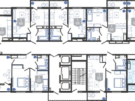 Продается 1-комнатная квартира ЖК Облака-3, дом 1, 31.4  м², 6939400 рублей